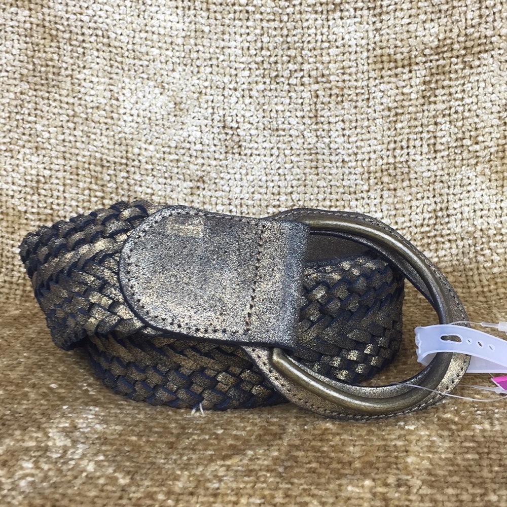 Steven By Steven Madden - Braided Metallic Belt